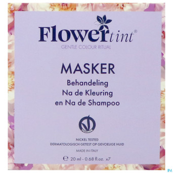 Flowertint masque apres coloration & sh 7x20ml