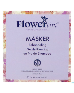 Flowertint masque apres coloration & sh 7x20ml