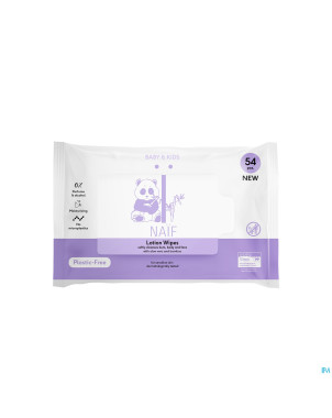 Naif baby&kids lotion baby wipes pack 54