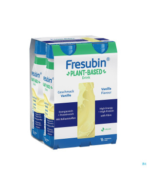 Fresubin plant based vanille 4x200ml