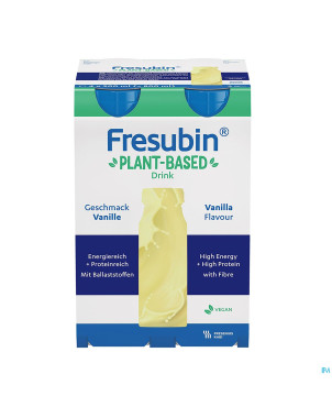 Fresubin plant based vanille 4x200ml