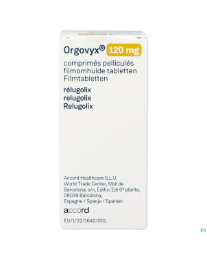Orgovyx accord 120mg comp pell 30