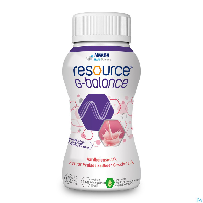 Resource g-balance fraise  4x200ml 12563283