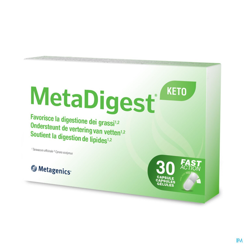 Metadigest keto caps 30 metagenics