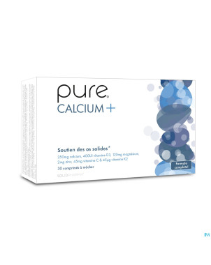 Pure calcium+ comp a croquer 30