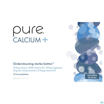 Pure calcium+ comp a croquer 30