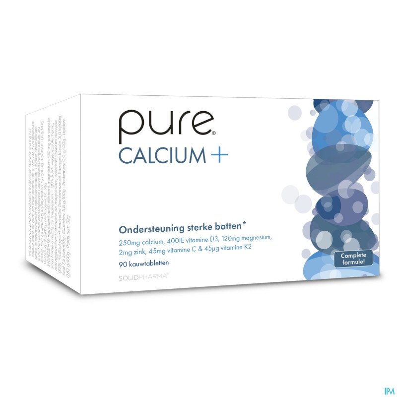 Pure calcium+ comp a croquer 90