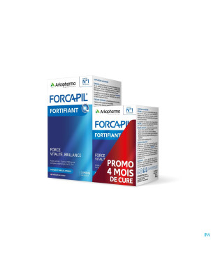 Forcapil fortifiant caps 180+caps 60 promo