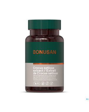 Extrait crocus sativus caps 60 bonusan