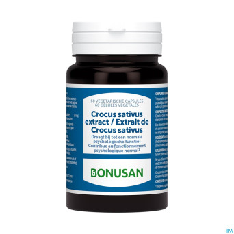 Extrait crocus sativus caps 60 bonusan