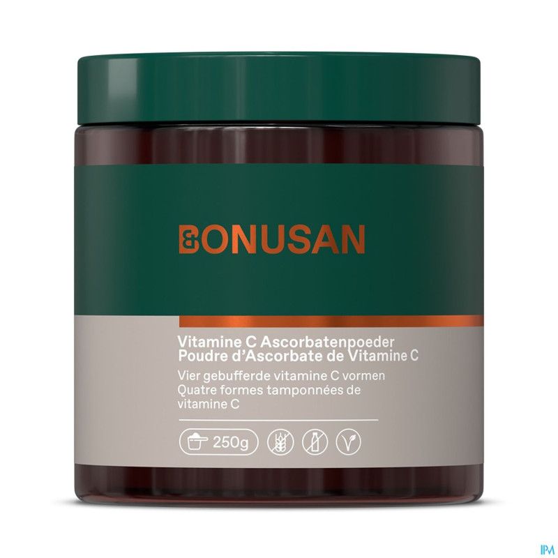 Ascorbate vitamine c pdr 250g bonusan