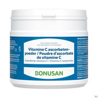 Ascorbate vitamine c pdr 250g bonusan
