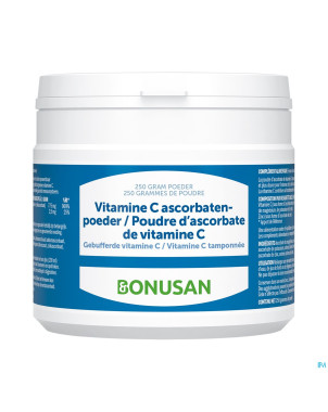 Ascorbate vitamine c pdr 250g bonusan