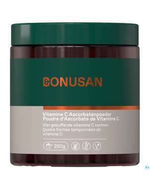 Ascorbate vitamine c pdr 250g bonusan