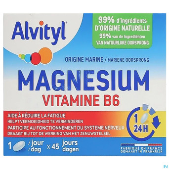 Alvityl magnesium vitamine b6 comp 45 nf
