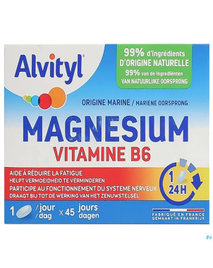 Alvityl magnesium vitamine b6 comp 45 nf
