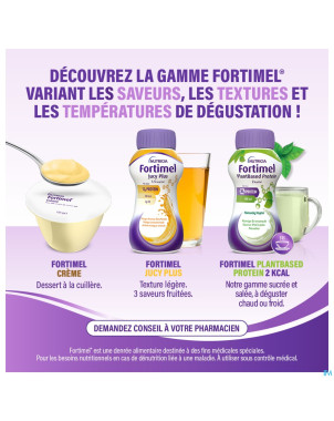 Fortimel jucy plus mangue ananas 4x200ml 185085