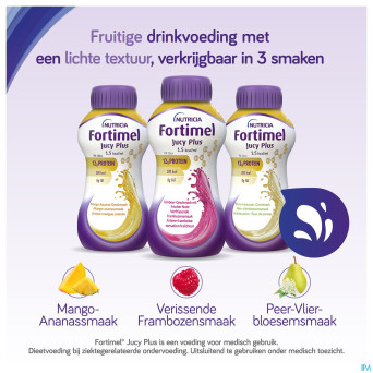 Fortimel jucy plus mangue ananas 4x200ml 185085