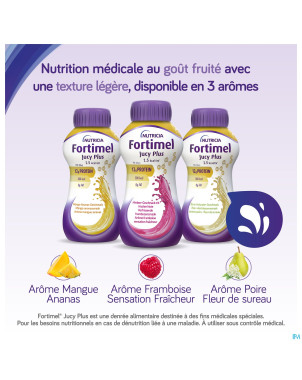 Fortimel jucy plus mangue ananas 4x200ml 185085