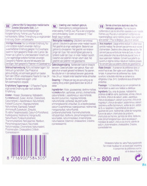 Fortimel jucy plus poire fleur sur. 4x200ml 185088