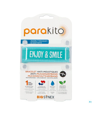 Para'kito bracelet adulte enjoy&smile bleu