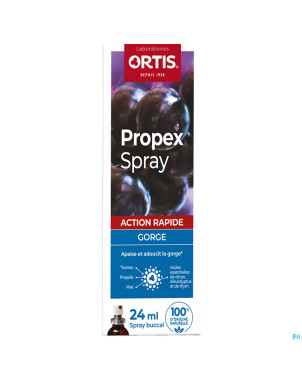 Ortis propex spray gorge 24ml nf