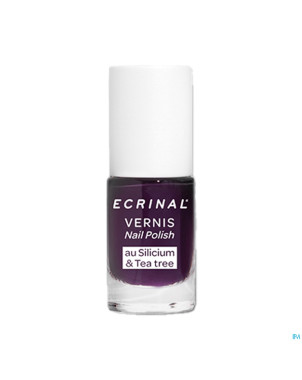 Ecrinal vernis silicium&tea tree violet intens.5ml