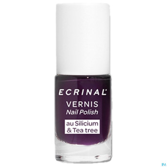 Ecrinal vernis silicium&tea tree violet intens.5ml
