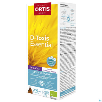 D toxis essential detox saisons bio 250ml