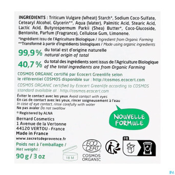 Secret de provence savon rasage homme bio 90g