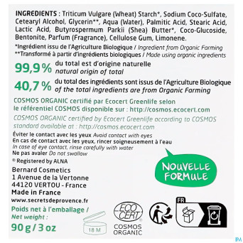 Secret de provence savon rasage homme bio 90g