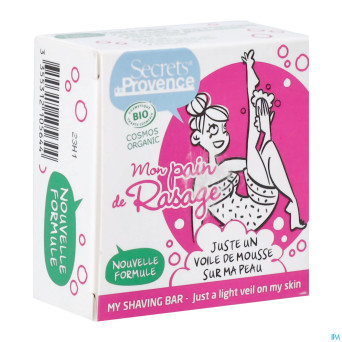 Secret de provence savon rasage femme bio 90g