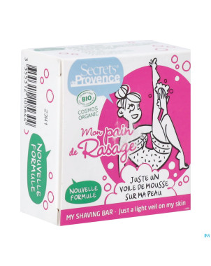Secret de provence savon rasage femme bio 90g