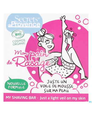 Secret de provence savon rasage femme bio 90g