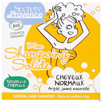 Secret de provence shampooing cheveux norm.bio 85g