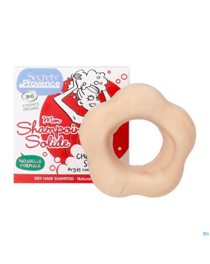 Secret de provence shampooing cheveux secs bio 85g