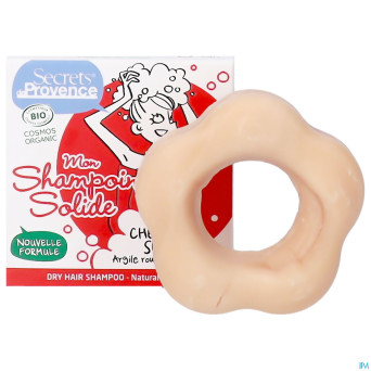 Secret de provence shampooing cheveux secs bio 85g