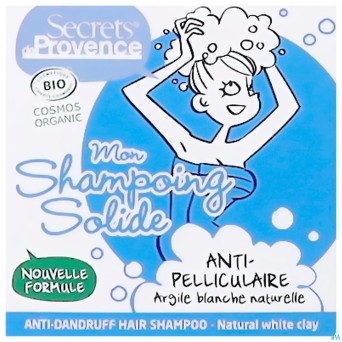 Secret de provence shampooing chev. a/pell bio 85g