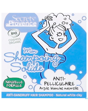 Secret de provence shampooing chev. a/pell bio 85g