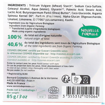 Secret de provence shampooing chev.enfants bio 85g