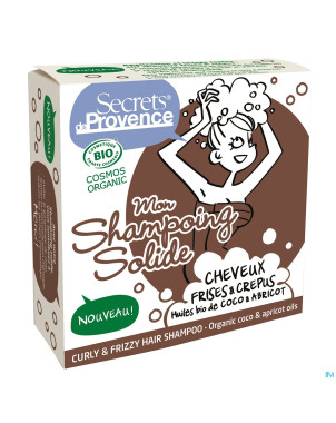 Secret de provence shampooing cheveux fris.bio 85g