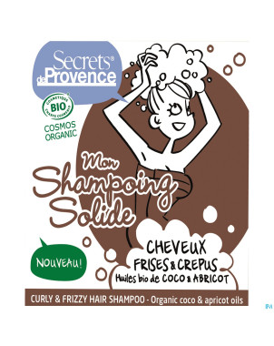 Secret de provence shampooing cheveux fris.bio 85g