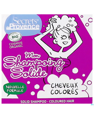 Secret de provence shampooing cheveux colo.bio 85g