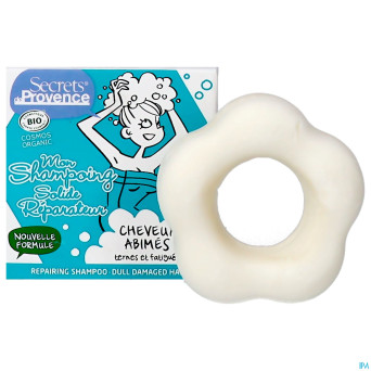 Secret de provence shampooing cheveux abim.bio 85g