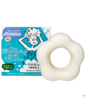 Secret de provence shampooing cheveux abim.bio 85g