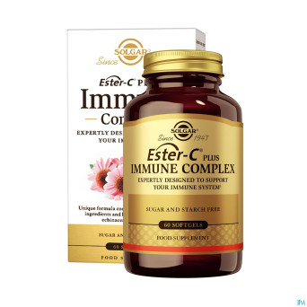 Solgar ester-c immune complex softgels 60