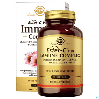 Solgar ester-c immune complex softgels 60