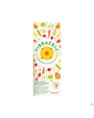 Vibracell energy&vitality plantbased multi.15x10ml