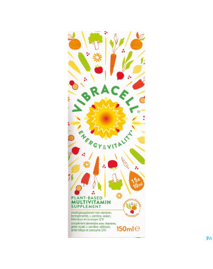 Vibracell energy&vitality plantbased multi.15x10ml