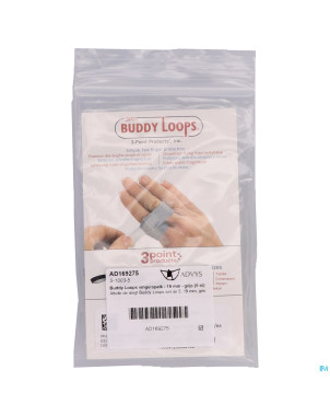 Buddy loops attelle doigt 19mm gris 5